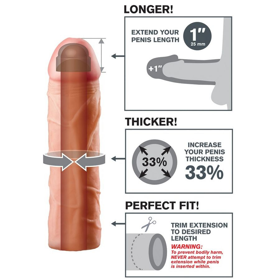 Guaina Fallica Fantasy X-Tensions Perfetta 1 — Estensione Pene