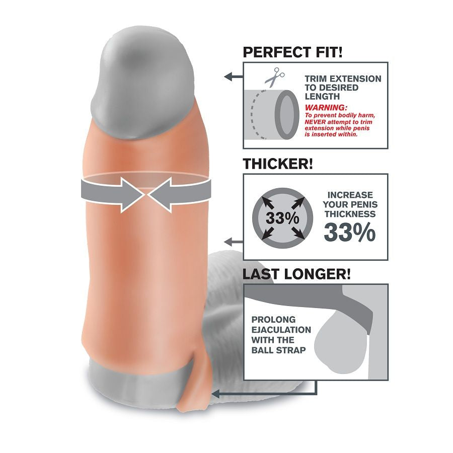 Guaina Fallica Estensore Fantasy X-Tensions Real XL