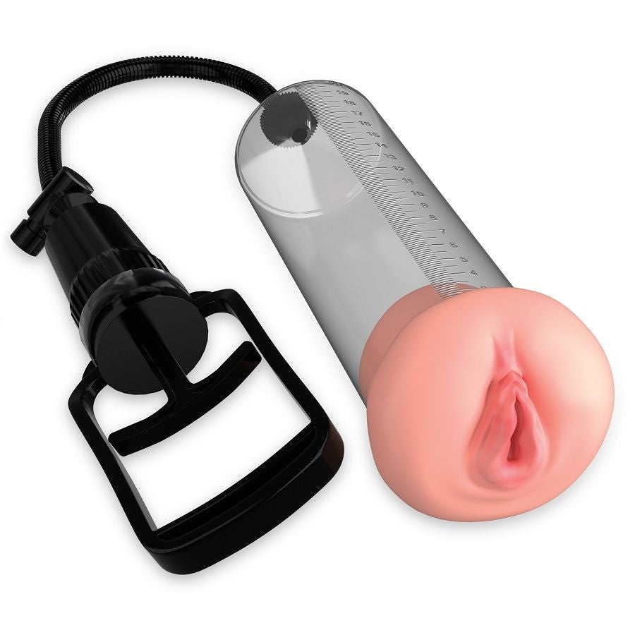 Pompa Pene con Masturbatore Pump Worx Fanta Pussy
