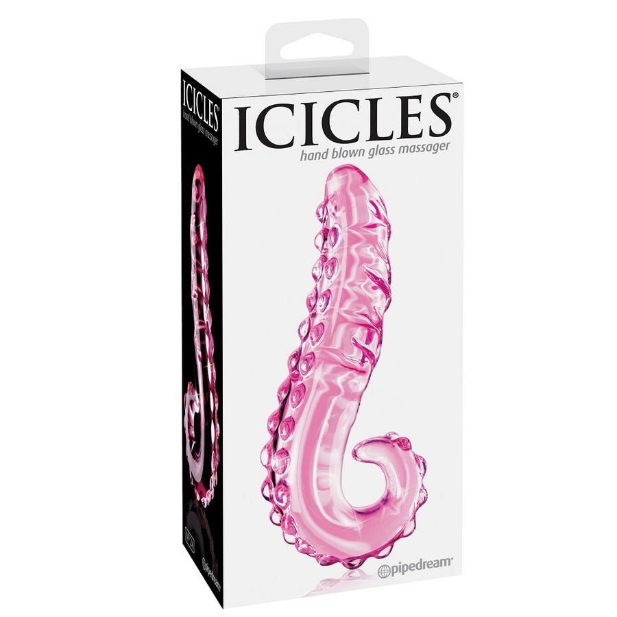 Dildo in Vetro Soffiato Icicles N.24 — Ipoallergenico
