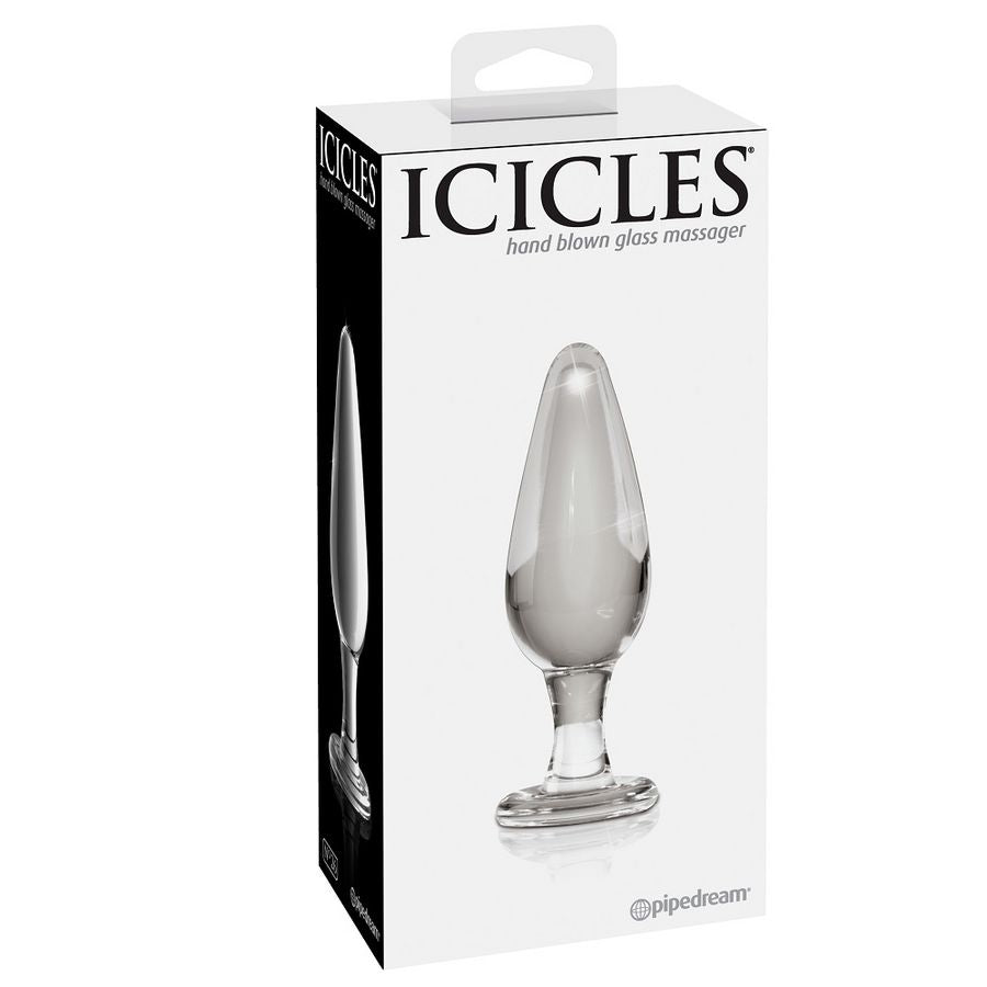 Dildo in Vetro Soffiato Icicles N.26 — Ipoallergenico