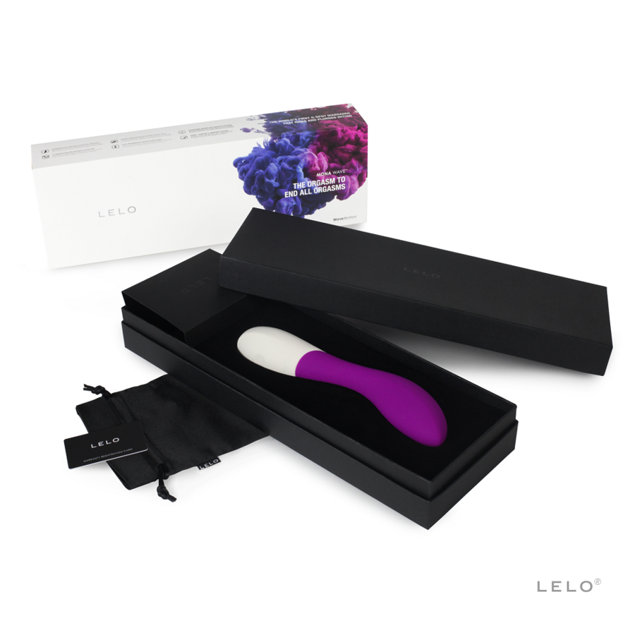 Vibratore Punto G LELO Mona Wave — Silicone, 10 Modalità