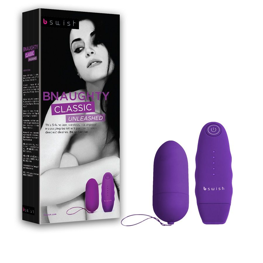 Vibratore Bullet Telecomandato B Swish Bnaughty Classic Unleashed