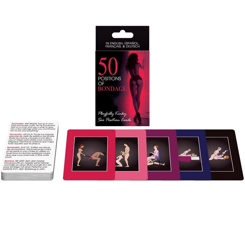 Carte Bondage Posizioni Sessuali Kheper Games — 50 Carte