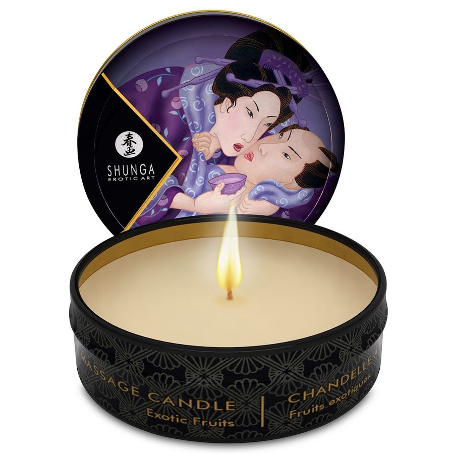 Espositore Candele da Massaggio Shunga Mini Caress — 24 pz