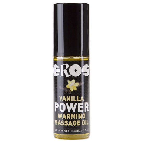 Olio da Massaggio Riscaldante Eros Power Line — Vaniglia, 100 ml