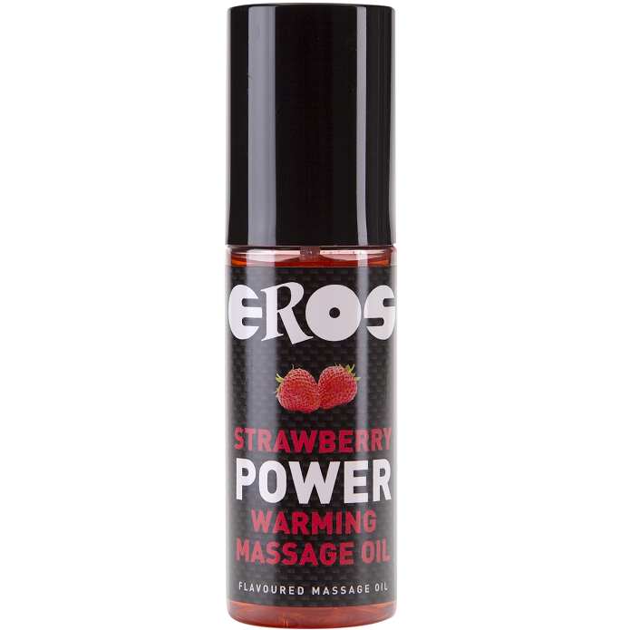 Olio da Massaggio Riscaldante Eros Power Line — Fragola