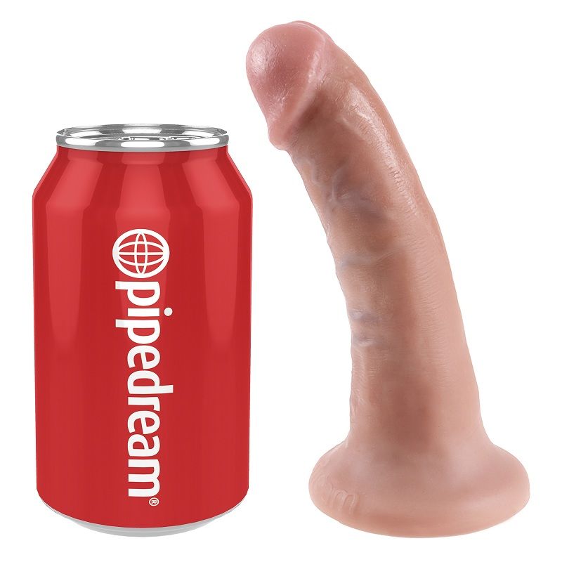 Dildo Realistico King Cock — 15 cm, Flesh