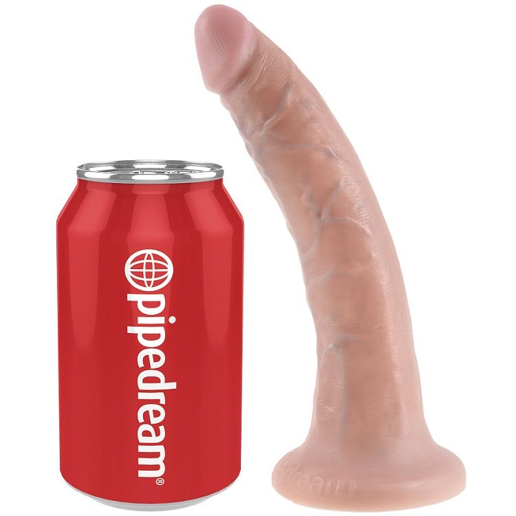 Dildo Realistico King Cock — 17,8 cm, Flesh