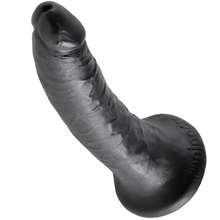 Dildo Realistico KING COCK 7 Pollici — Nero