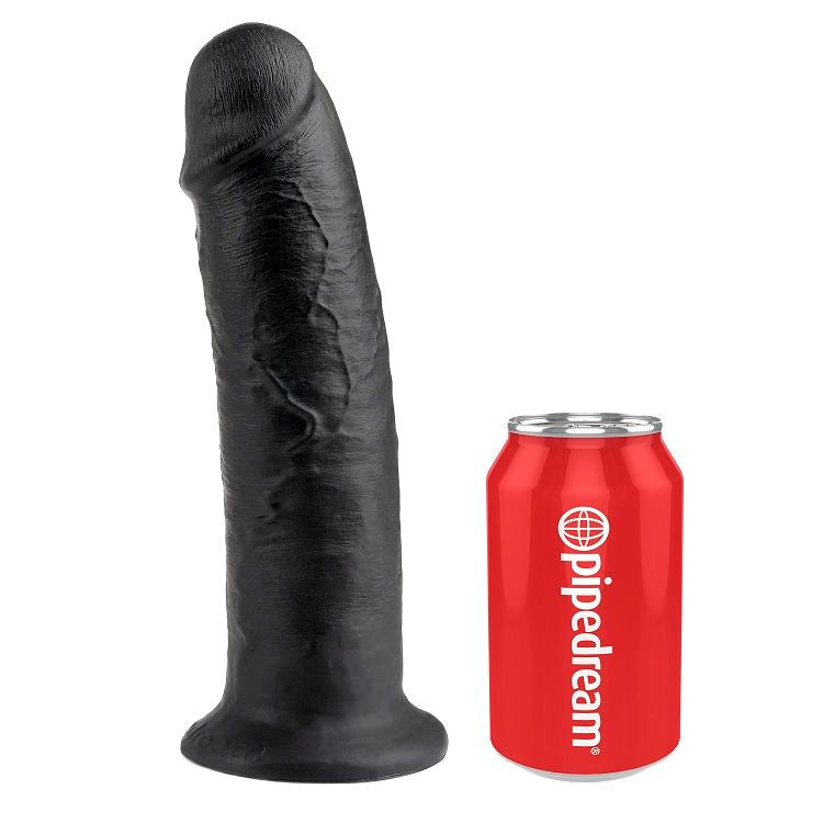 Dildo KING COCK 25cm Realistico — Nero
