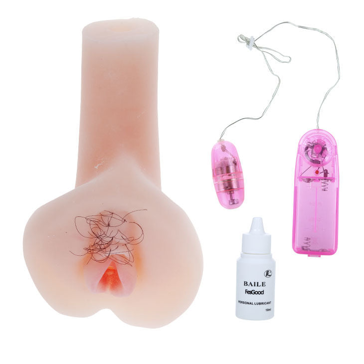 Masturbatore Maschile Realistico Baile — Vagina e Ano, Silicone