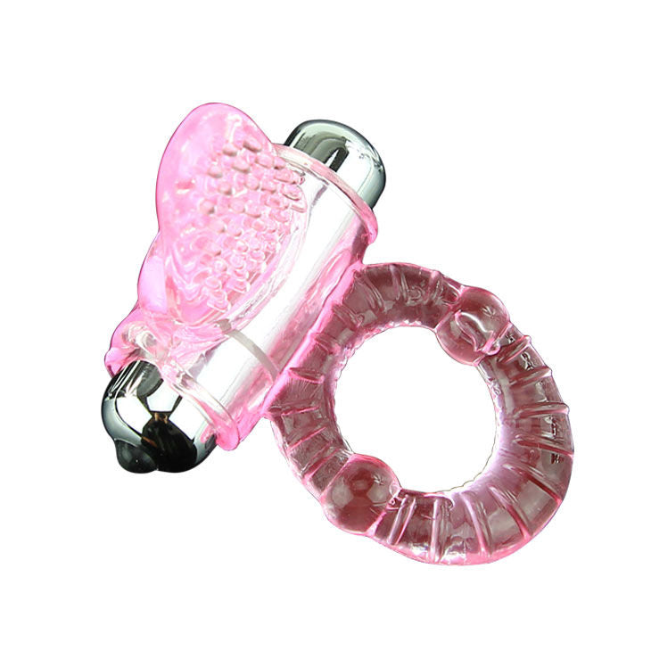 Anello Fallico Vibrante Baile Dolce ABS — 10 Ritmi, Rosa