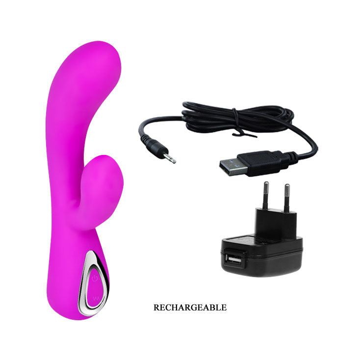 Vibratore Rabbit Clitoride Pretty Love Smart Miele — Lilla
