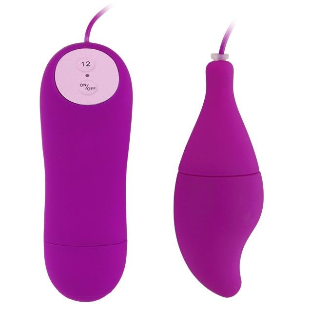 Vibratore Clitoride Baile Pleasure Shell12 — Silicone, Viola