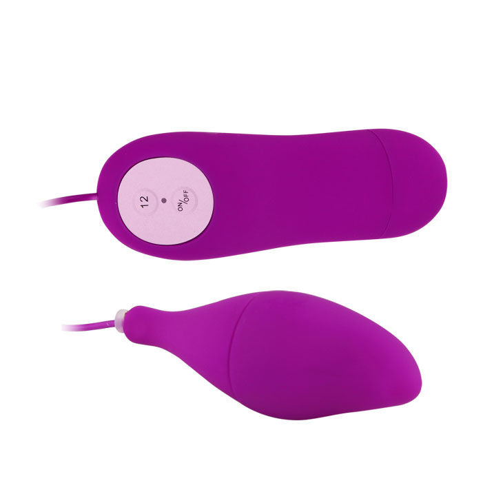 Vibratore Clitoride Baile Pleasure Shell12 — Silicone, Viola