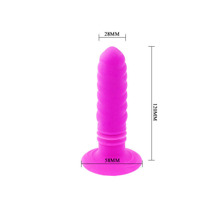 Plug Anale Vibrante Pretty Love Analtwist II — Silicone 13 cm