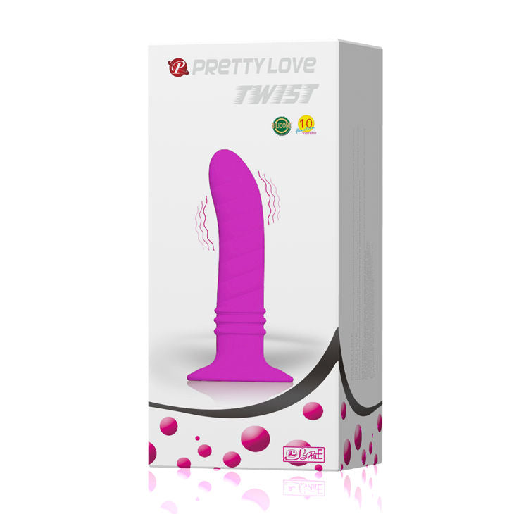 Plug Anale Vibrante Pretty Love Analtwist II — Silicone 13 cm