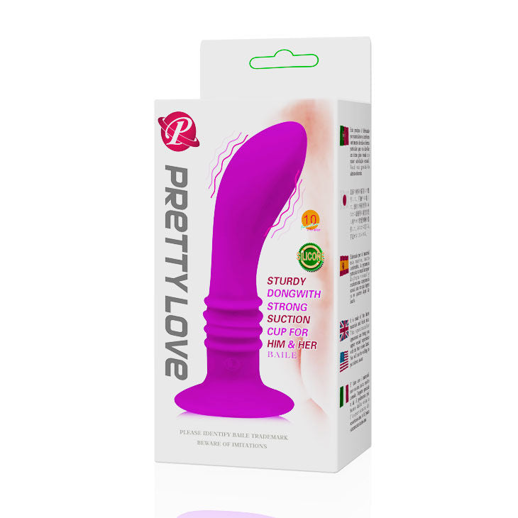 Plug Anale Vibrante Pretty Love Booty Passion — 10 Modalità, 12 cm