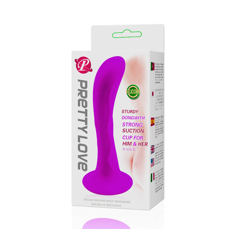 Plug Anale con Ventosa Baile Passion — Silicone, 13,5 cm