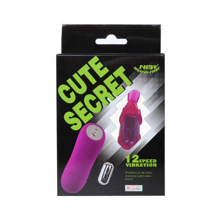 Vibratore Rabbit Baile Secret Bunny — 12 Velocità, Waterproof