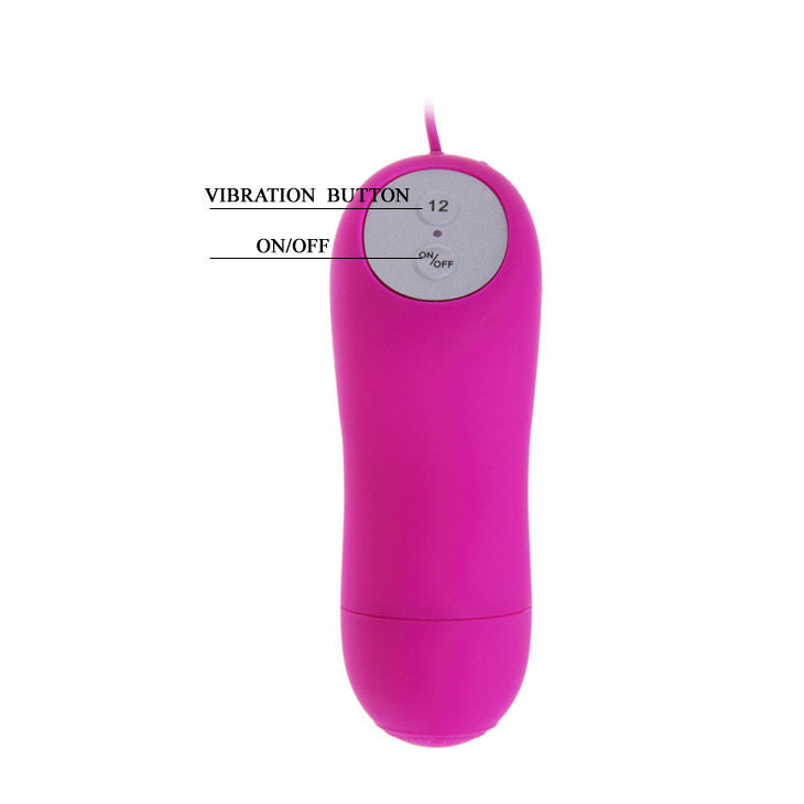 Stimolatore Clitoride a Farfalla Baile — 12 Modalità, Silicone