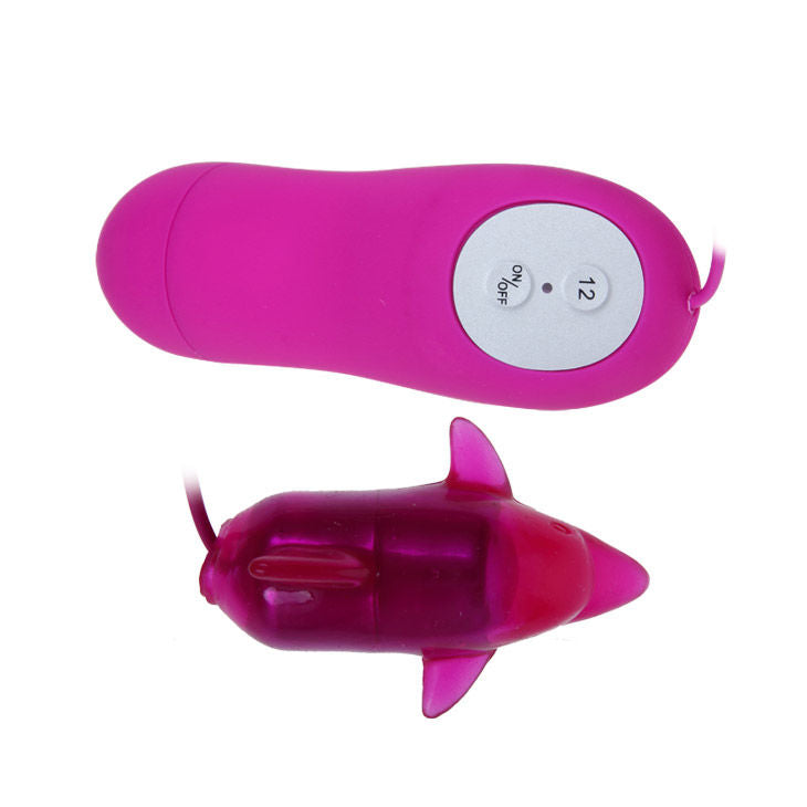 Vibratore Clitoride a Forma di Delfino Baile — 12 Modalità