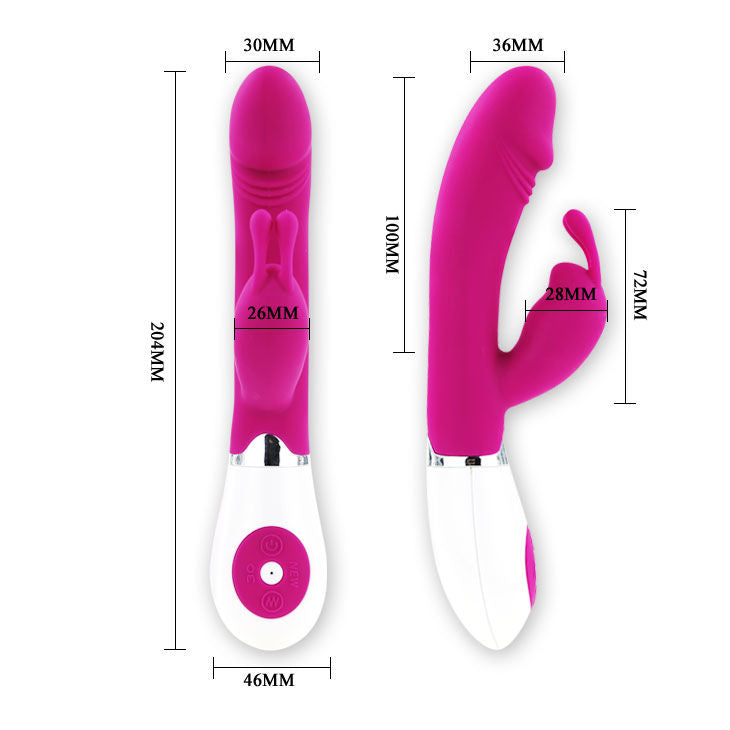 Vibratore Rabbit Clitoride Pretty Love Flirtation — Lilla