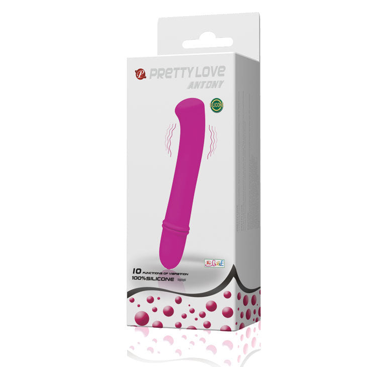 Vibratore Clitoride Pretty Love Antony — 10 Modalità, Lilla