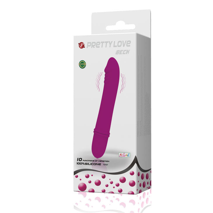 Vibratore Clitoride Pretty Love Beck — 10 Modalità, Lilla