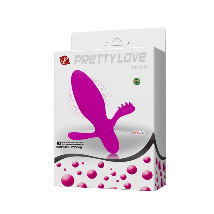 Vibratore Rabbit Pretty Love Fitch — Silicone, 10 Modalità