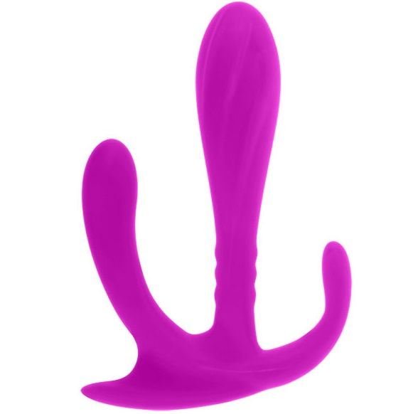 Vibratore Rabbit Triplo Pretty Love Edgar — Silicone, 11 cm