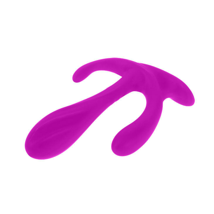 Vibratore Rabbit Triplo Pretty Love Edgar — Silicone, 11 cm