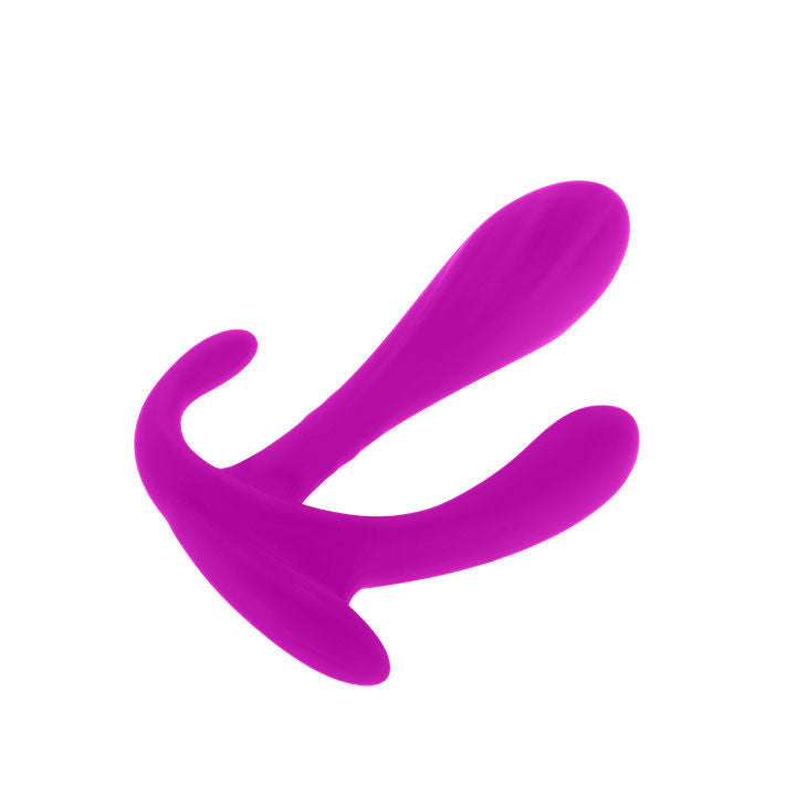 Vibratore Rabbit Triplo Pretty Love Edgar — Silicone, 11 cm