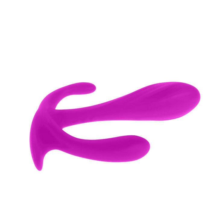 Vibratore Rabbit Triplo Pretty Love Edgar — Silicone, 11 cm