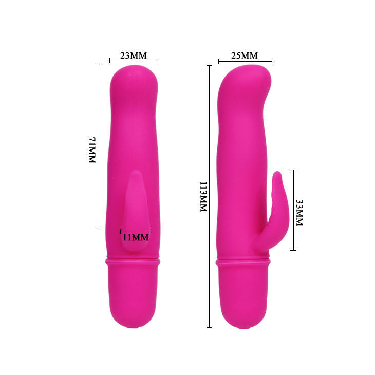 Vibratore Clitoride e Vaginale Pretty Love Blithe — Lilla