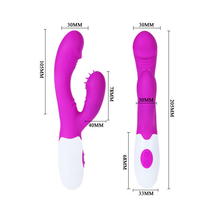 Vibratore Rabbit Clitoride Pretty Love Andre — 7 Modalità