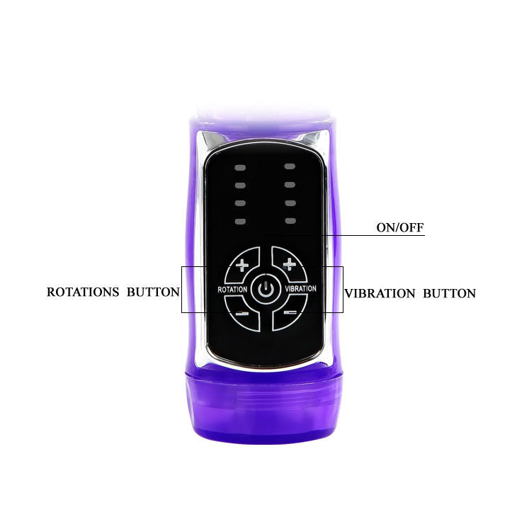 Vibratore Rabbit Baile Us Passion Baron — Rotante, Touch
