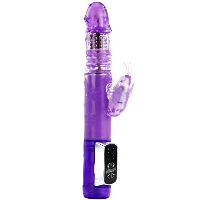 Vibratore Rabbit Punto G Baile Butterfly Prince — Doppia Rotazione