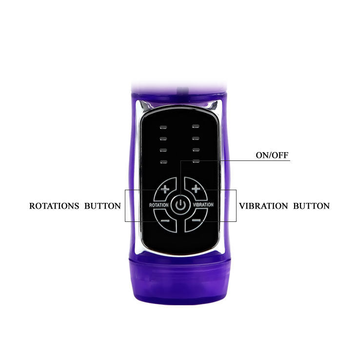 Vibratore Rabbit Punto G Baile Butterfly Prince — Doppia Rotazione