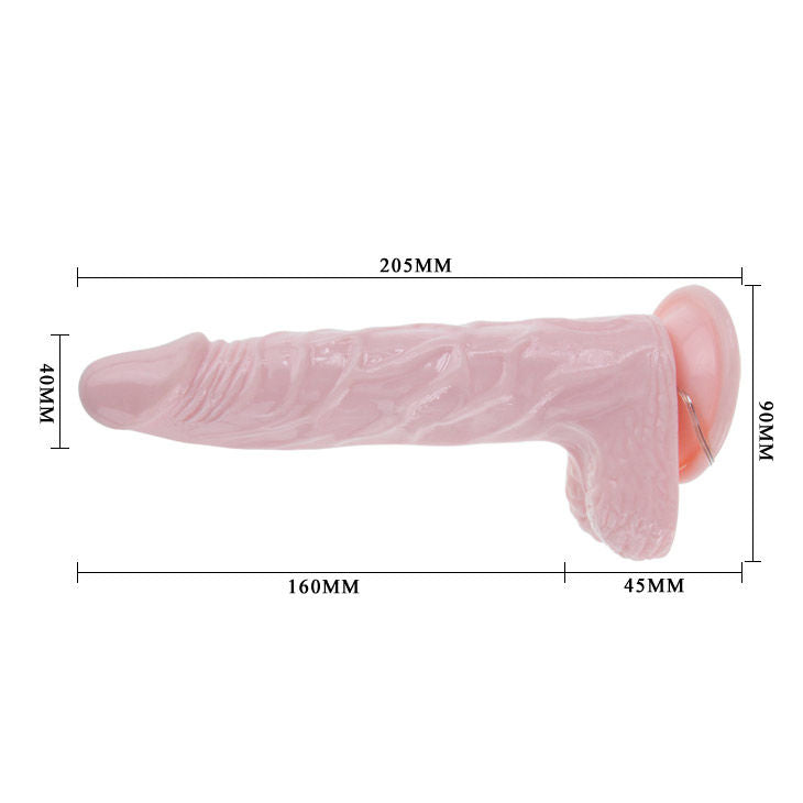 Dildo Realistico Vibrante con Ventosa Baile Super Vibro Dong V