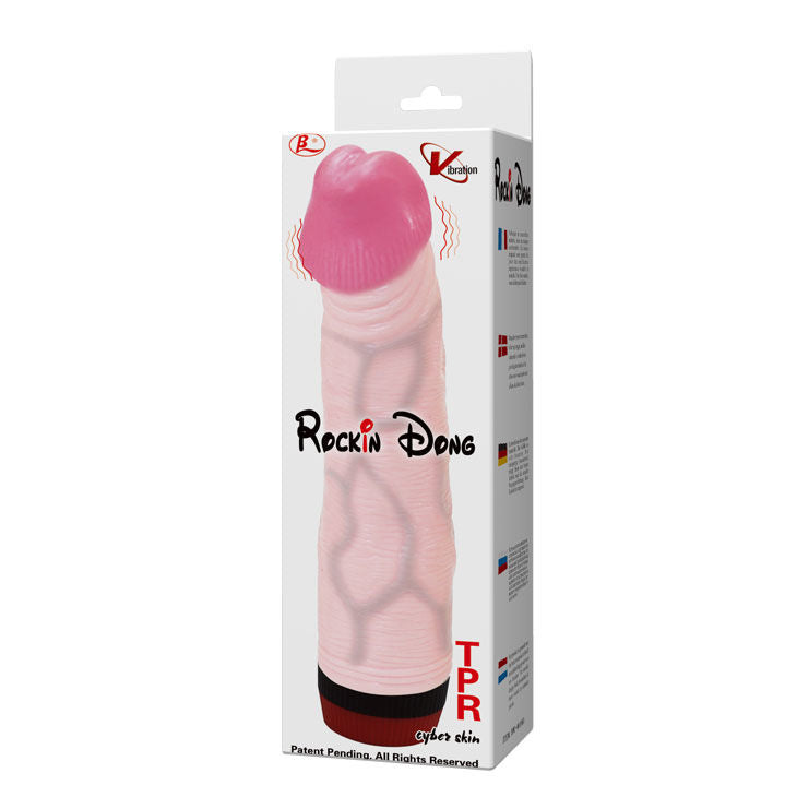 Dildo Realistico con Ventosa Baile Rockin Dong — Cyberskin