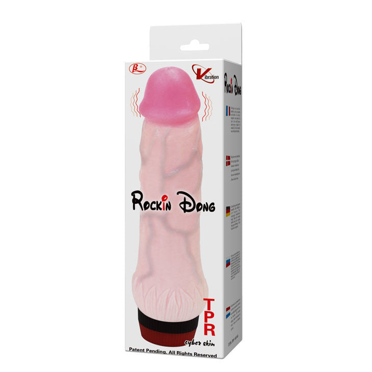 Dildo Realistico Vibrante Baile Rockin Dong — Cyber Skin II