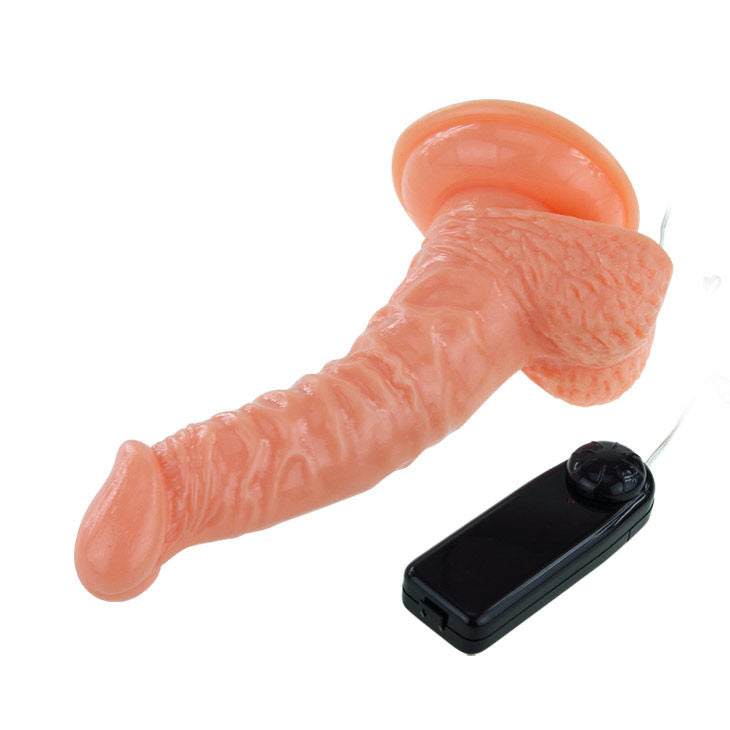 Dildo Realistico Rotante Baile Super Rota Dong — TPR, Ventosa