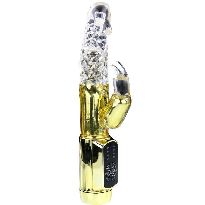 Vibratore Rabbit Rotante Baile Us Rabbit Gold Prince