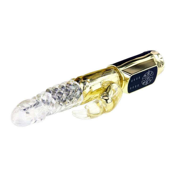 Vibratore Rabbit Rotante Baile Us Rabbit Gold Prince