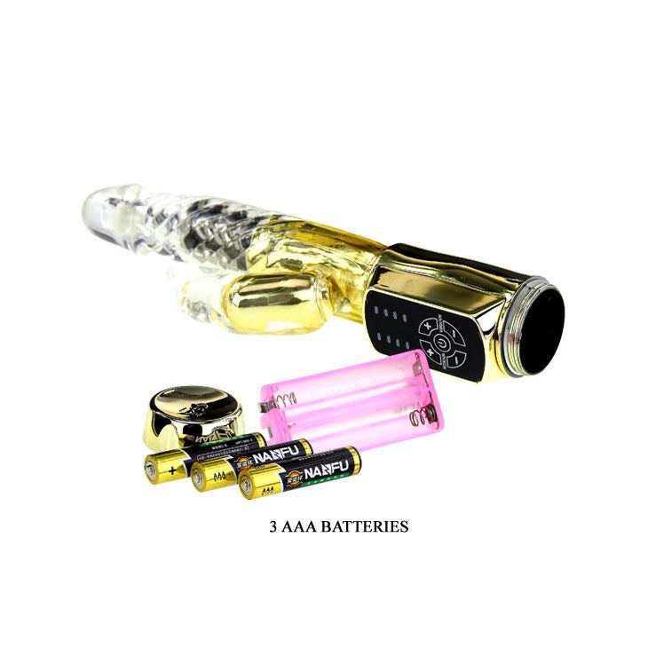 Vibratore Rabbit Rotante Baile Us Rabbit Gold Prince