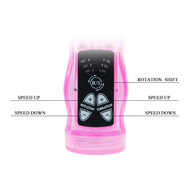 Vibratore Rabbit Baile Mini Lover — Gelatina, Lilla