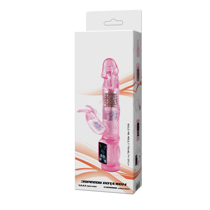 Vibratore Rabbit Baile Mini Lover — Gelatina, Lilla