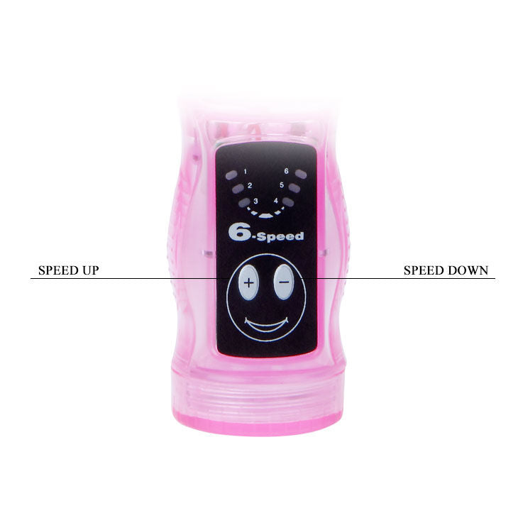 Vibratore Rabbit Punto G e Anale Baile — Gelatina, 6 Modalità